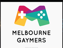 Tablet Screenshot of melbournegaymers.org